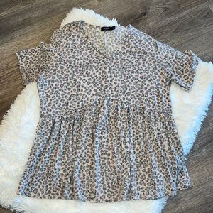 Cure Animal Print Top - 2XL